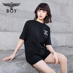 BOY LONDON N01021 翅膀烫金 夏季短袖T恤