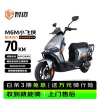 乐行电车 M6M小飞侠 2500W 60V20Ah 双碟刹电动摩托车 星球灰