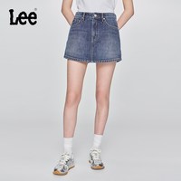88VIP:Lee 日常经典五袋款设计中蓝色女士牛仔裙裤休闲潮流LWB009914101