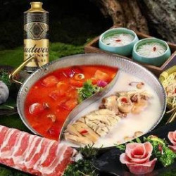 捞王锅物料理 百威联名）双人招牌套餐