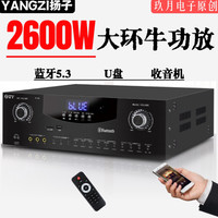 扬子 新款功放音箱音响一体机家用大功率蓝牙无线功放机
