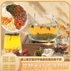 养维生 蒲公英甘草茯苓橘皮栀子茶精选原材真材实料袋泡茶 AAQ