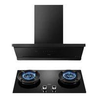 老板 小西柚L5Pro青春版 L3+D2 超薄抽吸油烟机燃气灶具套装 28m³