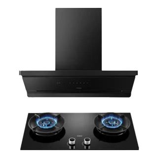 老板 小西柚L5Pro青春版 L3+D2 超薄抽吸油烟机燃气灶具套装 28m³