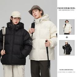 雪中飞 90%绒 冬季立领短款保暖防寒羽绒服