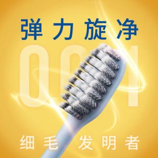 狮王 细齿洁系列 经典弹力旋净软毛牙刷 2支/盒
