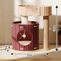移动端：宠情 多层猫爬架猫窝一体树洞双层家用小户型不占地四季通用多猫咪家庭