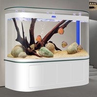 移动端：创海 2026新款超大型底滤鱼缸客厅家用生态免换水大鱼缸过滤制氧一体机