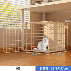小雨点 猫笼子家用室内一体猫屋带超大自由空间猫柜小户型猫别墅宠物笼子