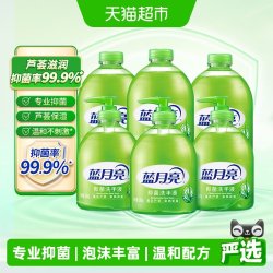 蓝月亮 洗手液家用芦荟抑菌滋润瓶装温和不伤手套装