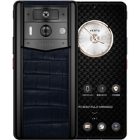 VERTU META AI智能体 黑陶静谧蓝高定款 12GB+1TB 5G手机