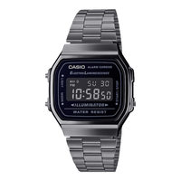 CASIO A168WGG-1B复古小方块电子表