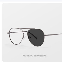 万新 10025-BK 1.56折射率变灰酷焕X臻耐膜镜片-防蓝光