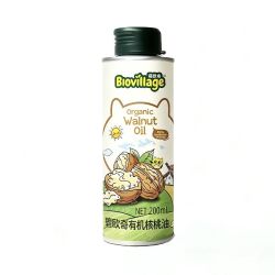 碧欧奇 宝宝营养辅食用油 100%有机核桃油200ml