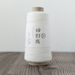 LOVEYARN 丝语棉麻蕾丝细毛线团钩针diy手工编织镂空毛衣披肩亚麻线