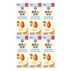 格力高 扁桃仁效果饮料植物奶巴旦木奶蛋白饮料营养坚果饮250ml*6盒 无糖味坚果饮*6