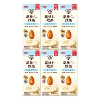 格力高 扁桃仁效果植物奶 250ml*6盒 无糖