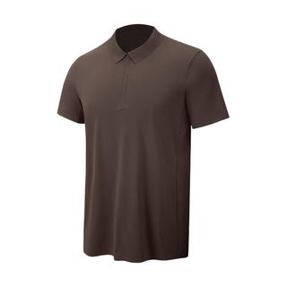 lululemon Luxtreme 男士前拉链休闲Polo衫短袖