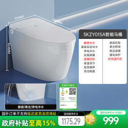 浪鲸 SKZY015A 轻智能马桶 400mm 394mm 682mm