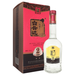 白云边 二星陈酿 浓酱兼香型白酒 53度 500ml