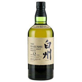 三得利 THE HAKUSHU 白州 12年 单一麦芽 日本威士忌 43%vol 700ml 有盒