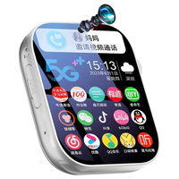 HUWXEAXI 5G视频通话定位 白色 蓝牙版 儿童电话手表