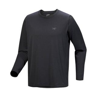 ARC'TERYX 始祖鸟 Cormac 男士合成纤维长袖T恤 黑色