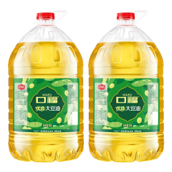 口福 一级大豆油 10L*2桶