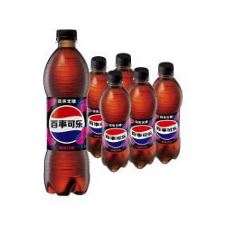 百事 可乐无糖树莓味瓶装500ml*5碳酸饮料