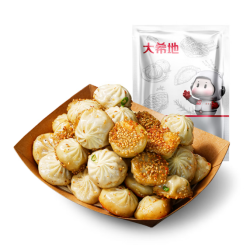 大希地 鲜肉 爆汁生煎包 500g