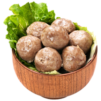 趣十八番 潮汕金装纯牛肉丸 牛肉含量≥90% 1kg 火锅食材