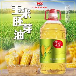 压榨玉米油5L/桶 食用油 富含植物甾醇 非转基因 玉米胚芽油