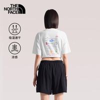 北面 情侣款印花短袖T恤8GVJ FN4