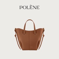POLENE Cyme Mini 荔枝纹牛皮 托特包