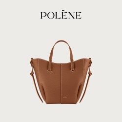 POLENE Cyme Mini 荔枝纹牛皮 托特包
