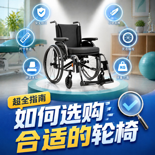 如何选择轮椅：别只看价格，先看身体、场景和照护方式