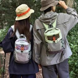 智宙 户外运登山包 双肩包 女士旅游轻便爬山徒步旅行背包