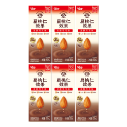 格力高 扁桃仁坚果奶250ml*6盒 可可味