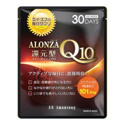Amansong A.S Amansong amansong进口还原型辅酶Q10 30粒/袋