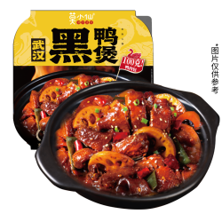 莫小仙 自热火锅大份量 黑鸭煲461g*3盒
