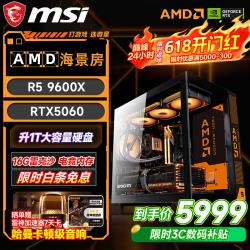 微星 9600X丨RTX5060
