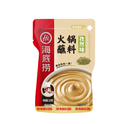 海底捞 火锅蘸料 火锅伴侣 孜然味蘸料120g