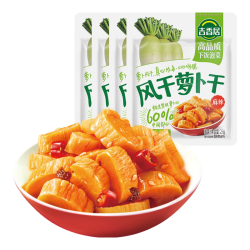 吉香居 风干萝卜干 25g*5袋（任选5件）