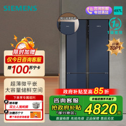 西门子 十字对开门冰箱KC82EA256C