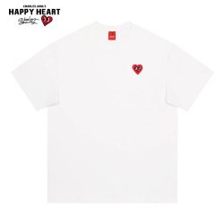 CHARLES JANG'S HAPPY HEART 青少年短袖T恤 24828JTCHYS260-2