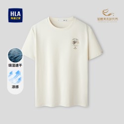 海澜之家 敦煌 男士短袖T恤 HNTBW2F238A
