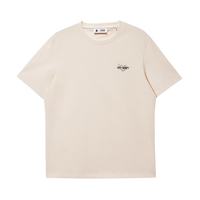 杰克琼斯 夏季百搭舒适纯棉短袖（真五折专区）  A05乳白色 常规