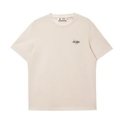 杰克琼斯 夏季百搭舒适纯棉短袖  A05乳白色 常规