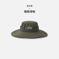 Navigare意大利小帆船户外渔夫帽男女同款宽檐可调节遮阳登山帽