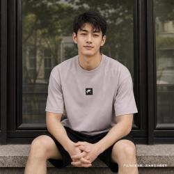 NIKE 男子圆领短袖T恤